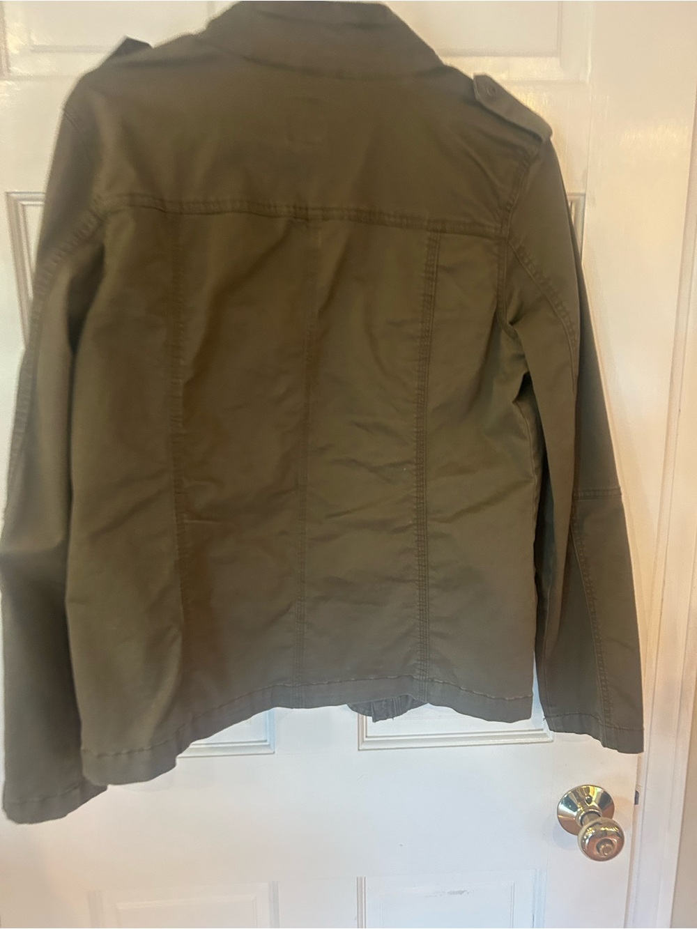 Kensie Olive Green Women's Utility Field Jacket - Picture 2 of 4